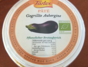 TARTEX Pâté Gegrillte Aubergine